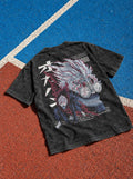 Okarun Unleashed – T-Shirt – flat-lay | Dandadan