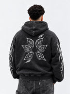 Six Eyes – Hoodie – model shot | Demon Slayer