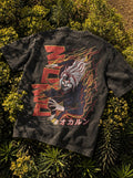 Okarun Lightning – T-Shirt – flat-lay | Dandadan