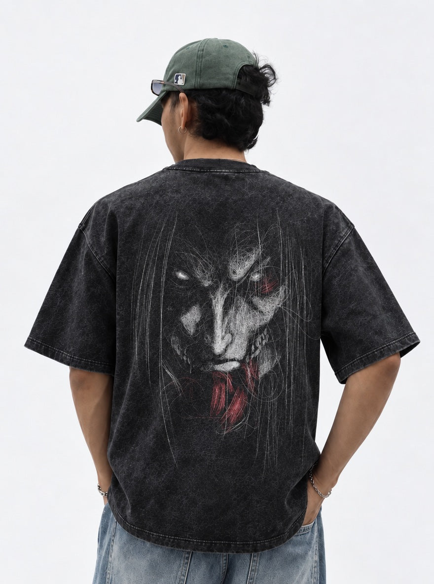 Eren Glare – T-Shirt – model shot | Attack on Titan
