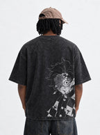Demon Tanjiro – T-Shirt – model shot | Demon Slayer