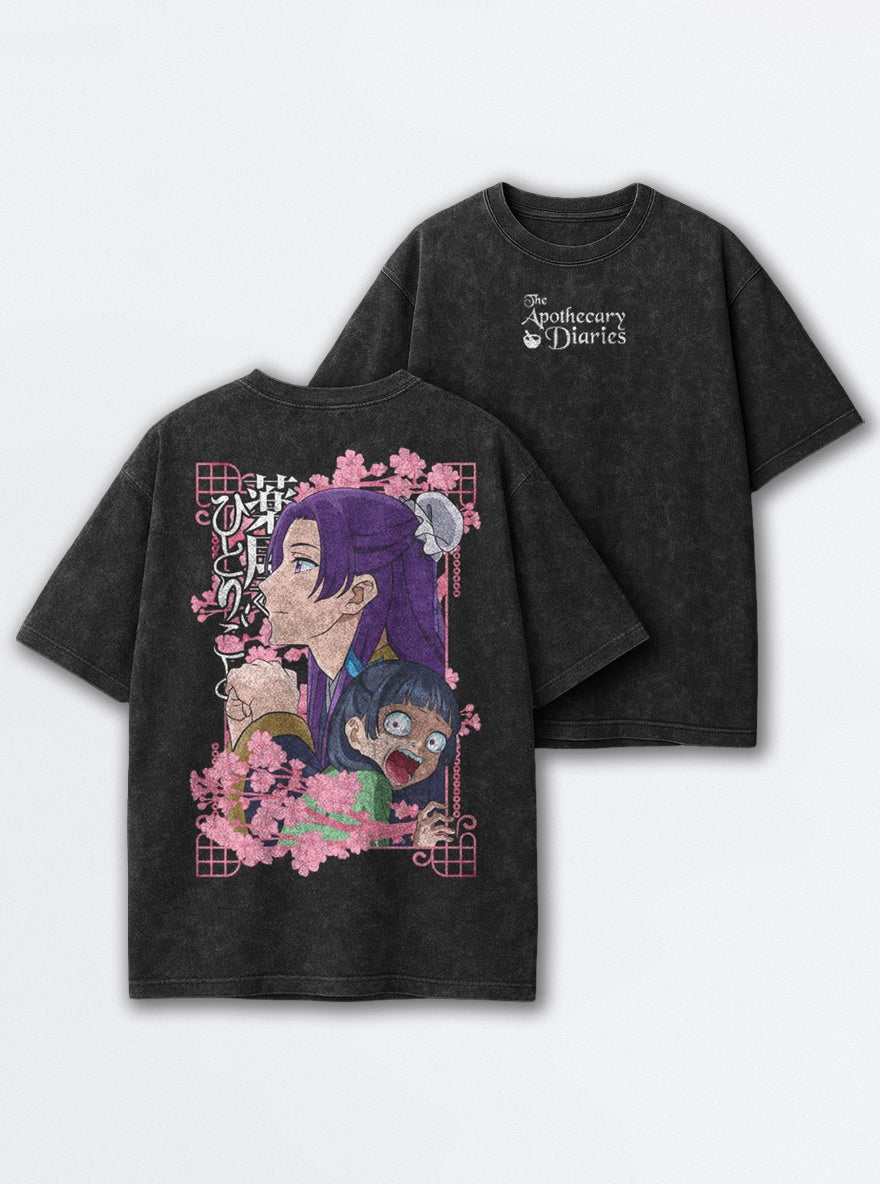 Jinshi Cherry Blossom – T-Shirt – mockup | Apothecary Diaries