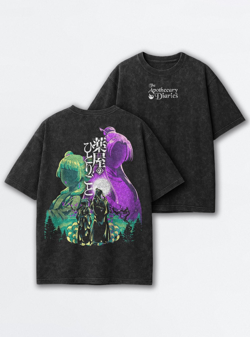 Moonlit Maomao & Jinshi – T-Shirt – mockup | Apothecary Diaries