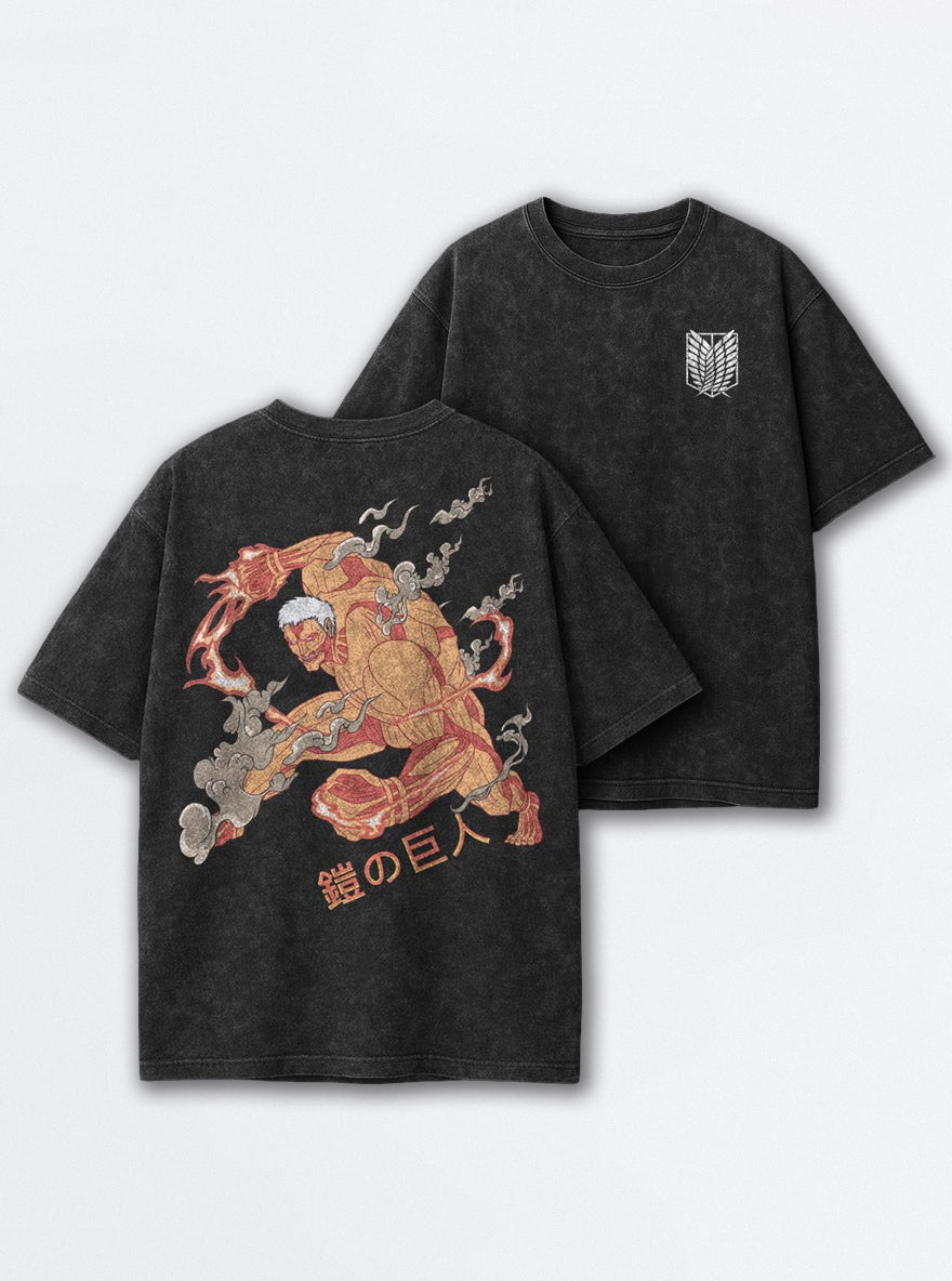 Armored Titan – T-Shirt – mockup | Attack on Titan