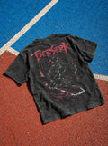 Skull Knight Duel – T-Shirt – flat-lay | Berserk