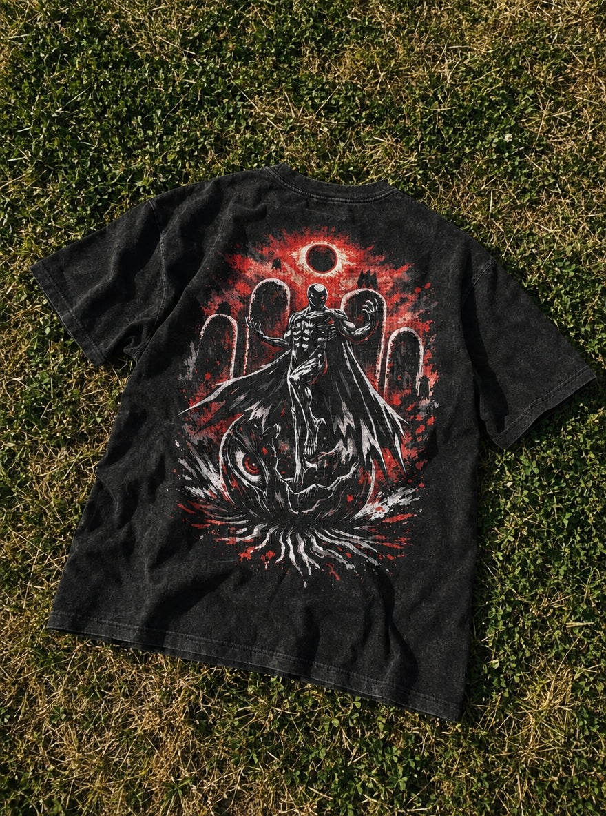 Femto Eclipse – T-Shirt – flat-lay | Berserk