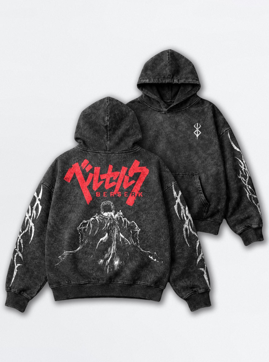 Clifftop Guts – Hoodie – mockup | Berserk