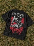 Red Panel Berserker – T-Shirt – flat-lay | Berserk