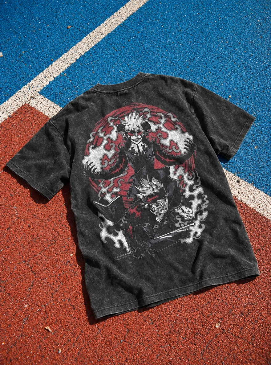 Asta Anti-Magic – T-Shirt – flat-lay | Black Clover
