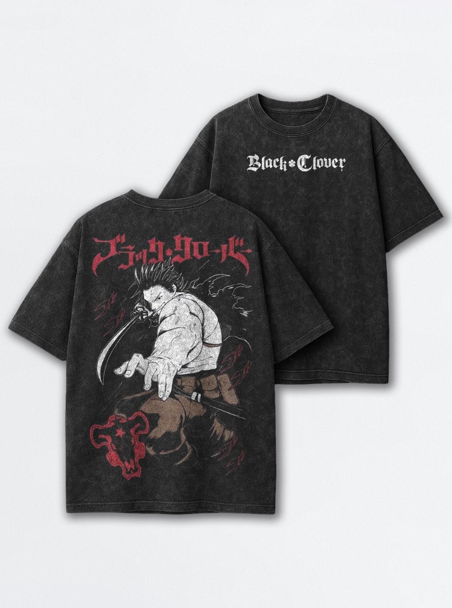 Yami Katana – T-Shirt – mockup | Black Clover