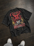 Kenpachi Demon – T-Shirt – flat-lay | Bleach