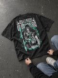 Ulquiorra Green Lance – T-Shirt – flat-lay | Bleach