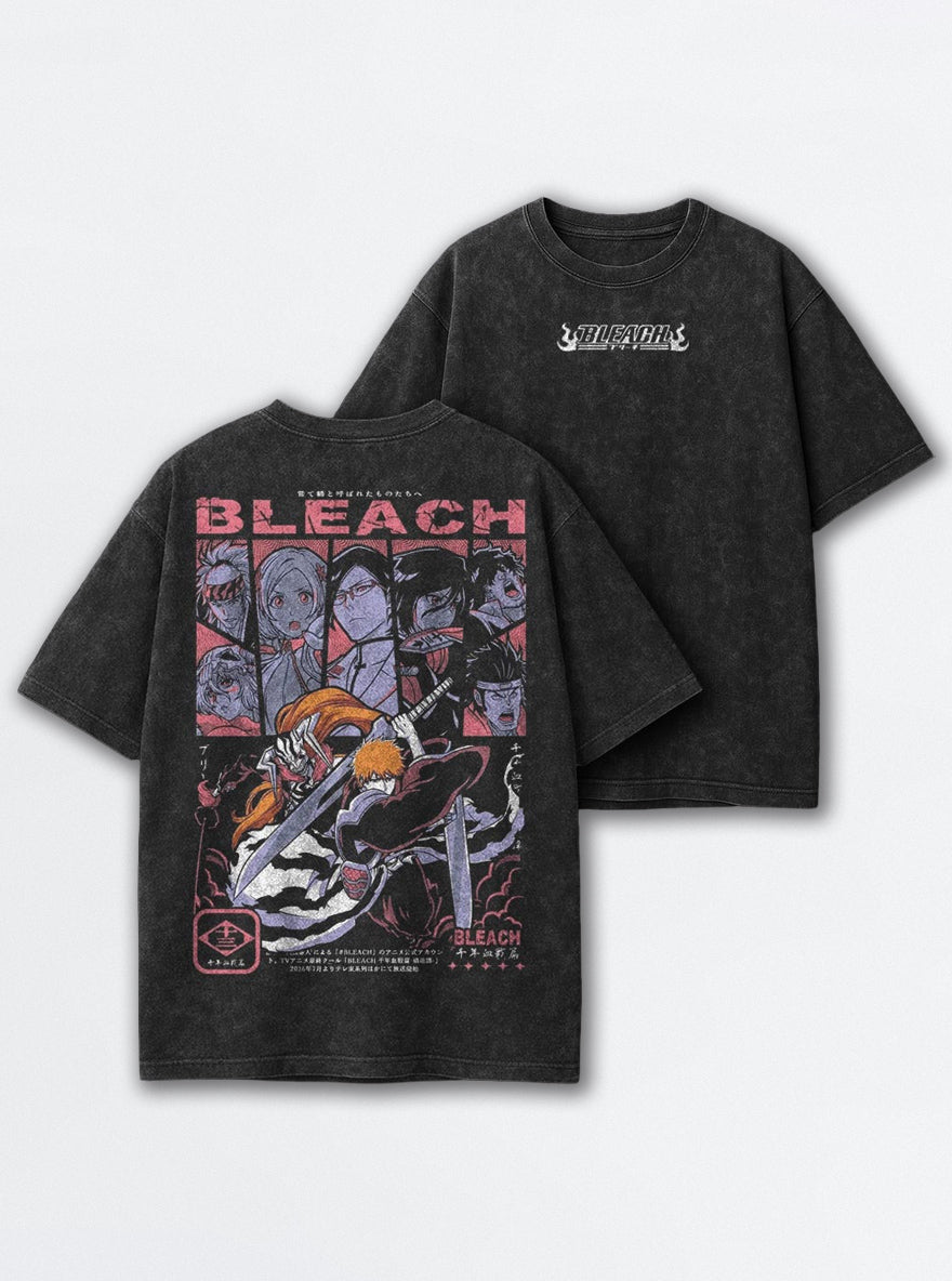 Ichigo & Allies – T-Shirt – mockup | Bleach