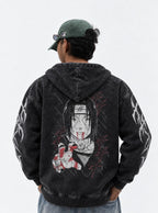 Itachi Farewell – Hoodie – model shot | Naruto