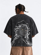 Doma Smile – T-Shirt – model shot | Demon Slayer