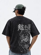 Tanjiro Mono – T-Shirt – model shot | Demon Slayer