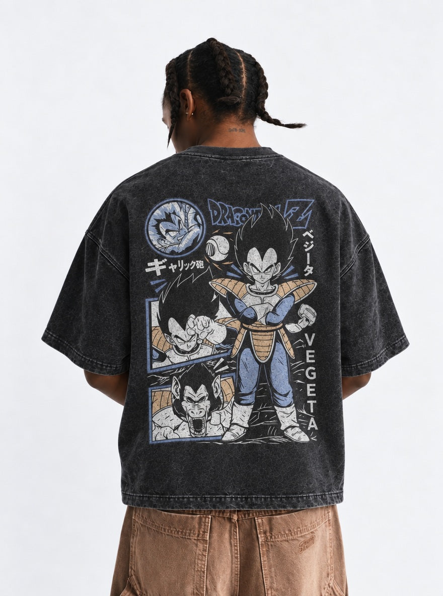 Vegeta Galick Gun – T-Shirt – model shot | Dragon Ball