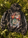 Blood Fiend Power – Hoodie – flat-lay | Chainsaw Man