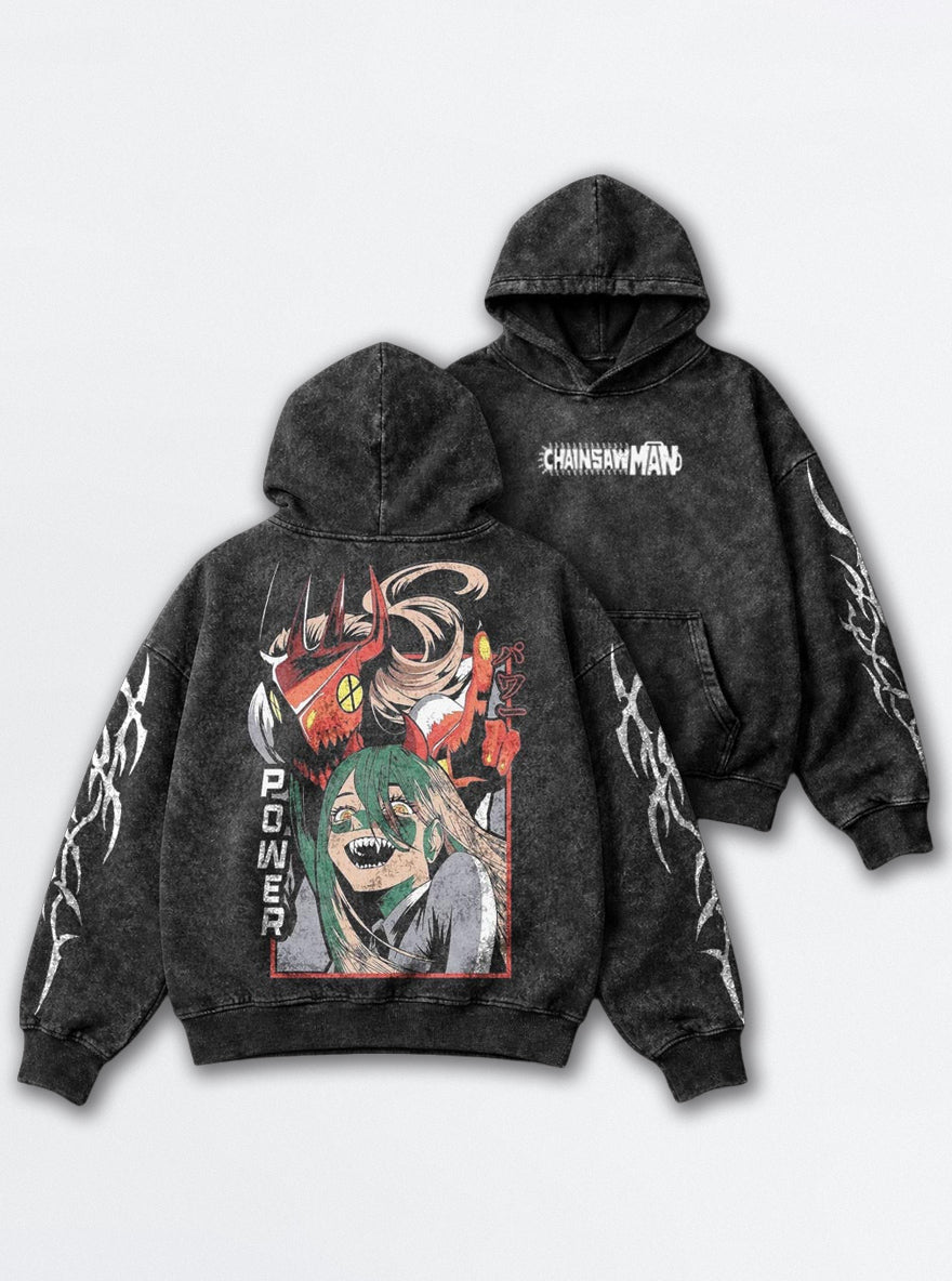 Blood Fiend Power – Hoodie – mockup | Chainsaw Man