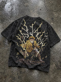 Zenitsu Thunder – T-Shirt – flat-lay | Demon Slayer