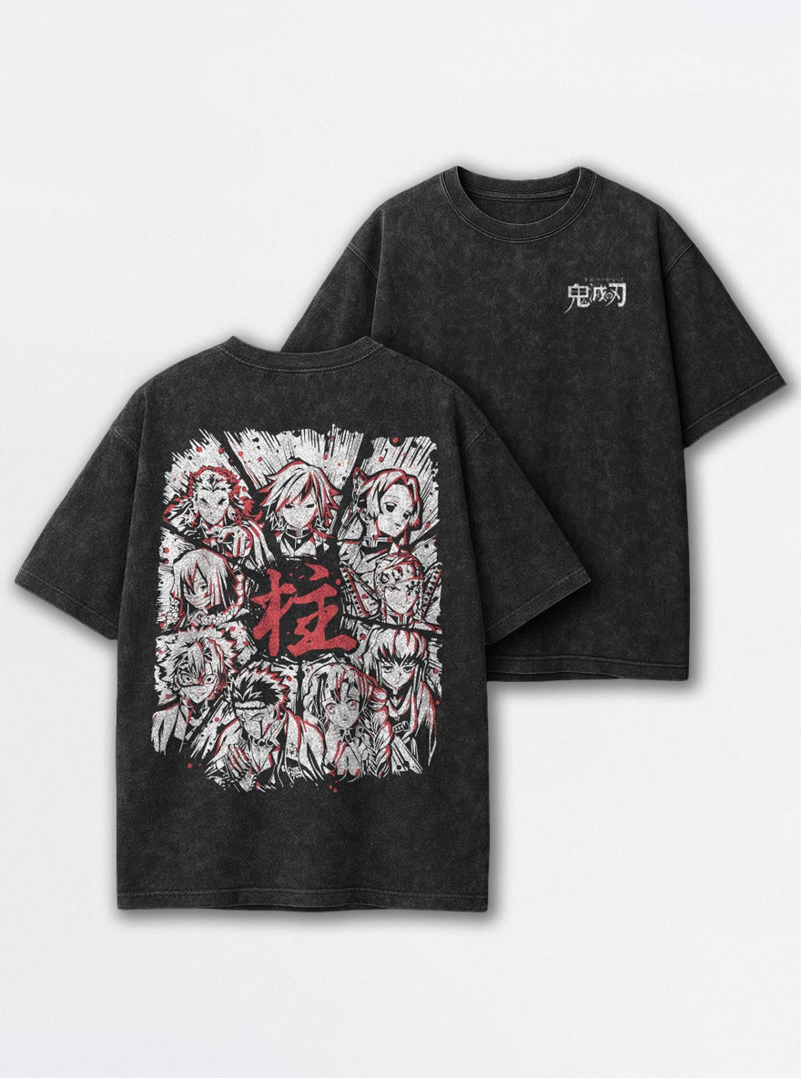 Hashira Group – T-Shirt – mockup | Demon Slayer