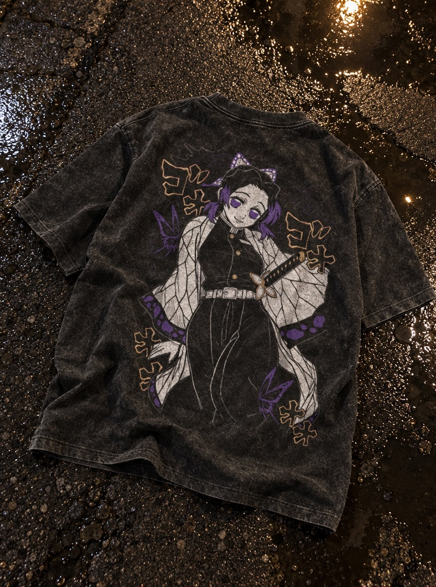 Insect Hashira – T-Shirt – flat-lay | Demon Slayer