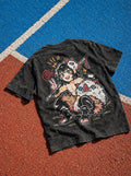 Inosuke Chibi – T-Shirt – flat-lay | Demon Slayer