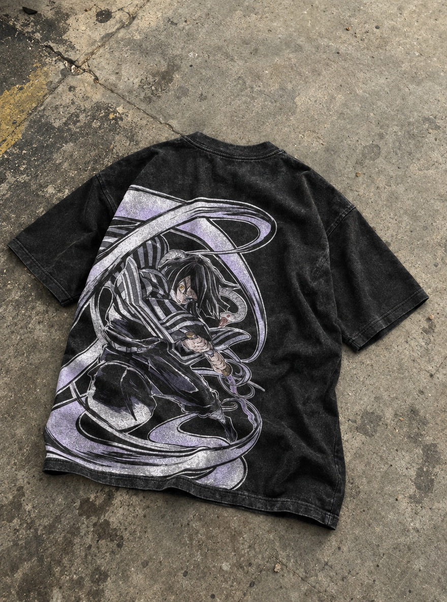 Serpent Hashira – T-Shirt – flat-lay | Demon Slayer