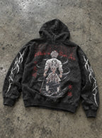 Sanemi Legacy – Hoodie – flat-lay | Demon Slayer