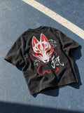 Slayer Mask – T-Shirt – flat-lay | Demon Slayer