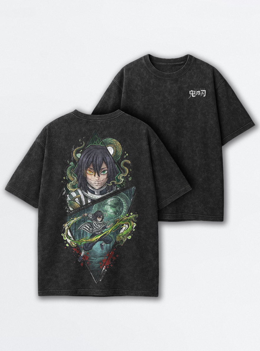 Obanai Serpent – T-Shirt – mockup | Demon Slayer