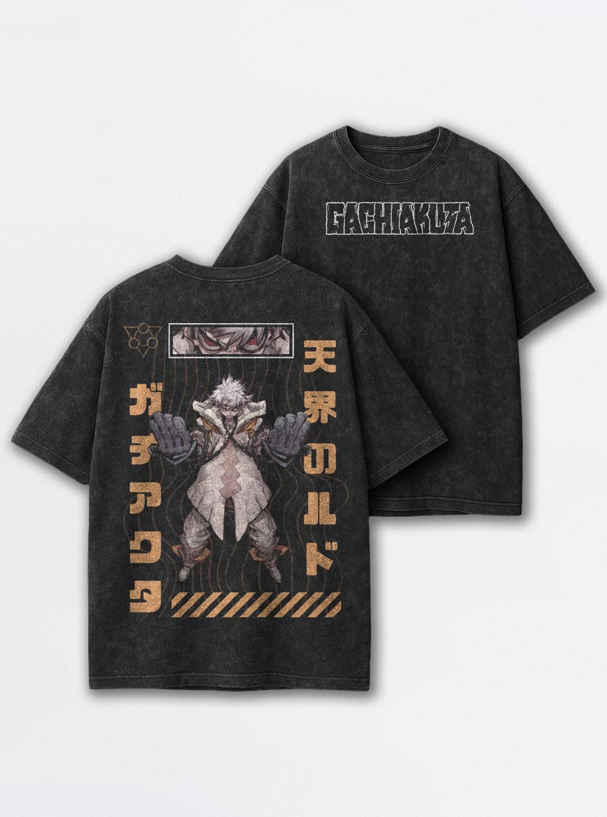 Rudo Gloves – T-Shirt – mockup | Gachiakuta