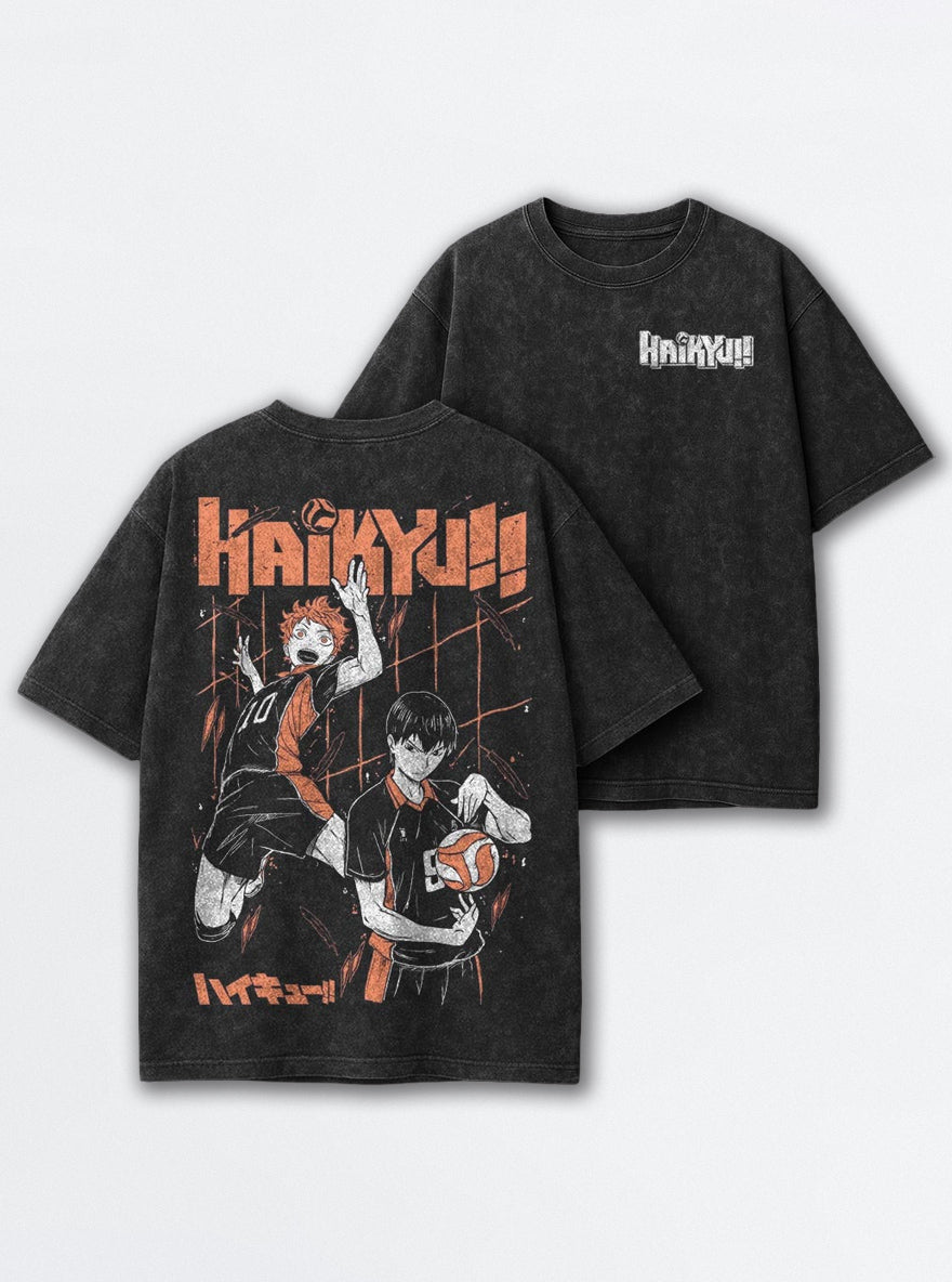 Hinata & Kageyama – T-Shirt – mockup | Haikyuu