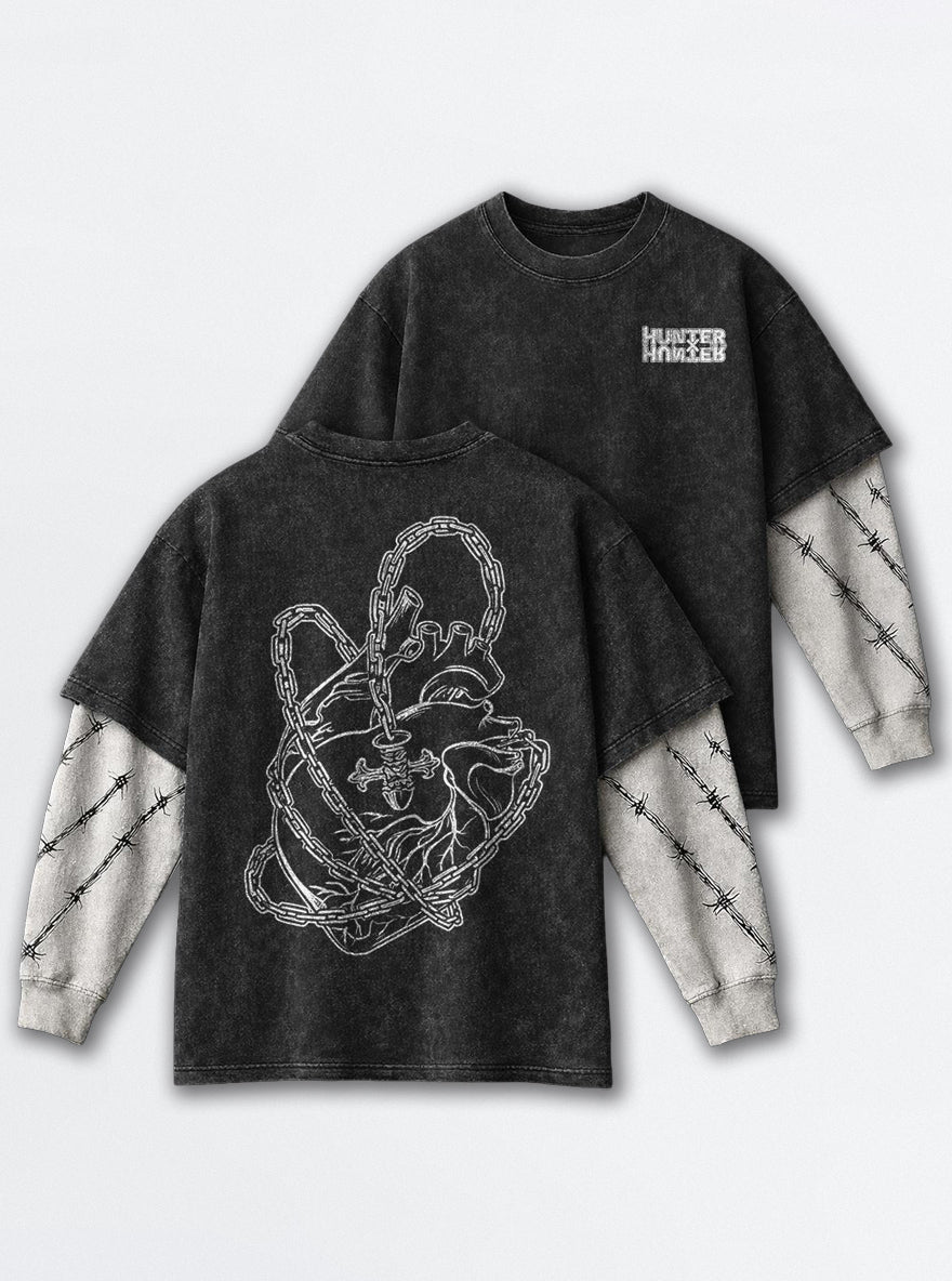 Chained Heart – Double Sleeves – mockup | Hunter x Hunter