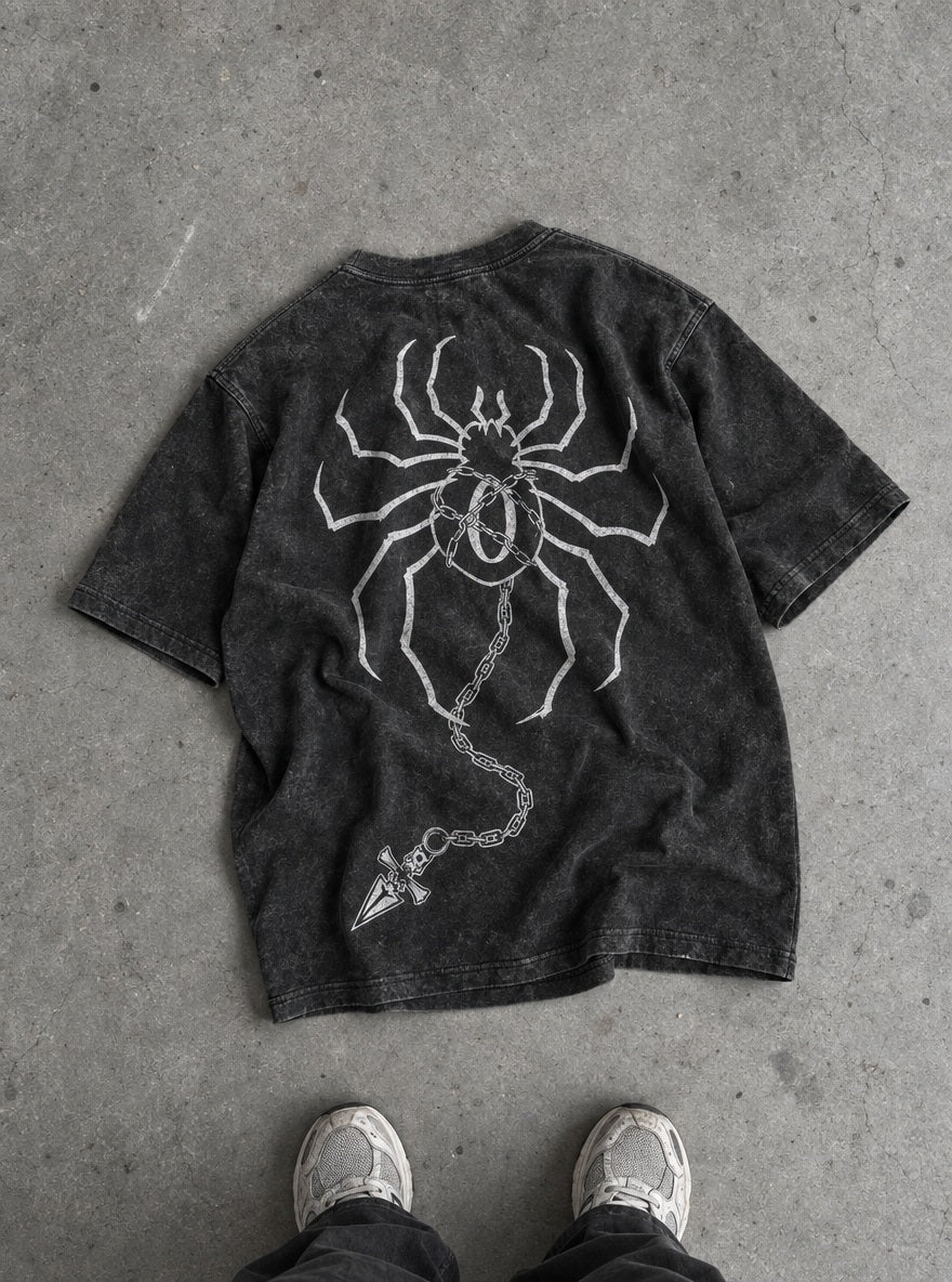Spider Zero – T-Shirt – flat-lay | Hunter x Hunter
