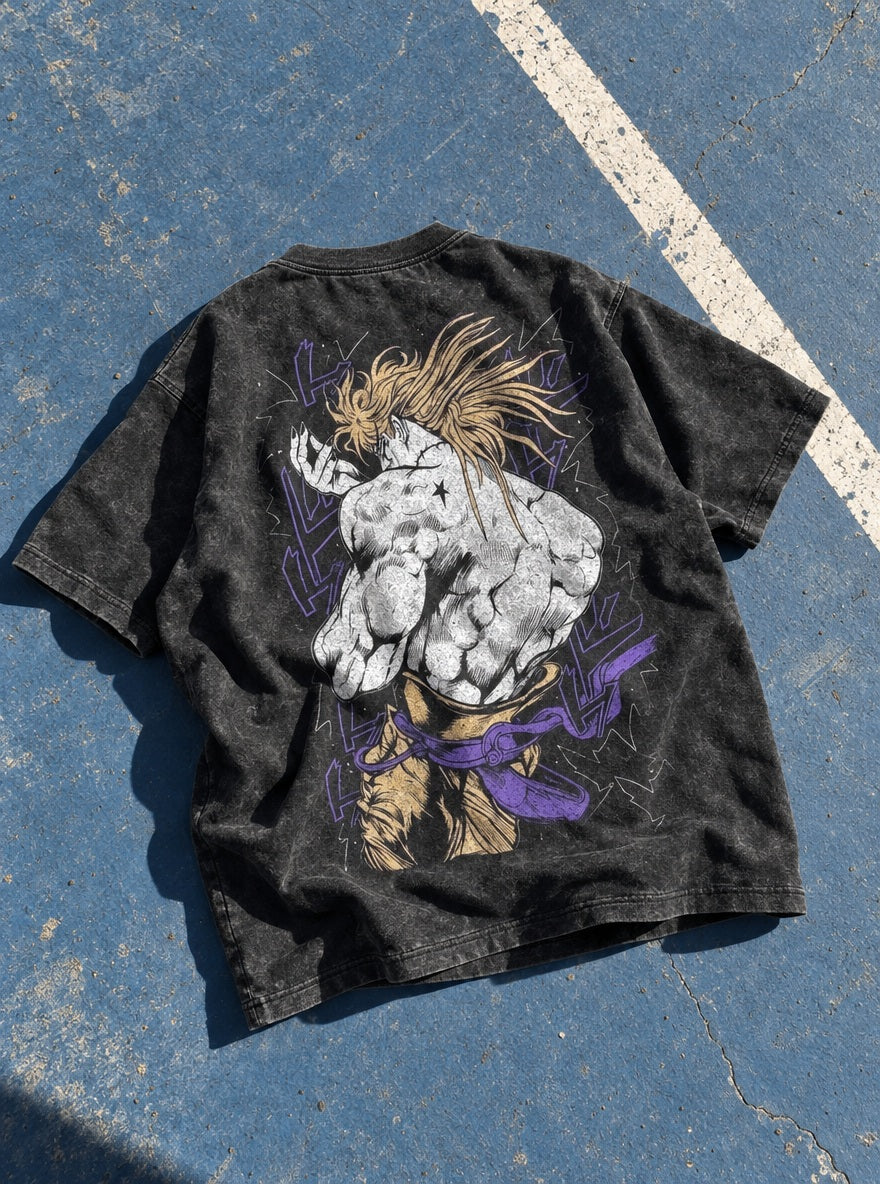 Dio Stance – T-Shirt – flat-lay | JoJo