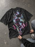 Mob Paint Splash – T-Shirt – flat-lay | Mob Psycho 100