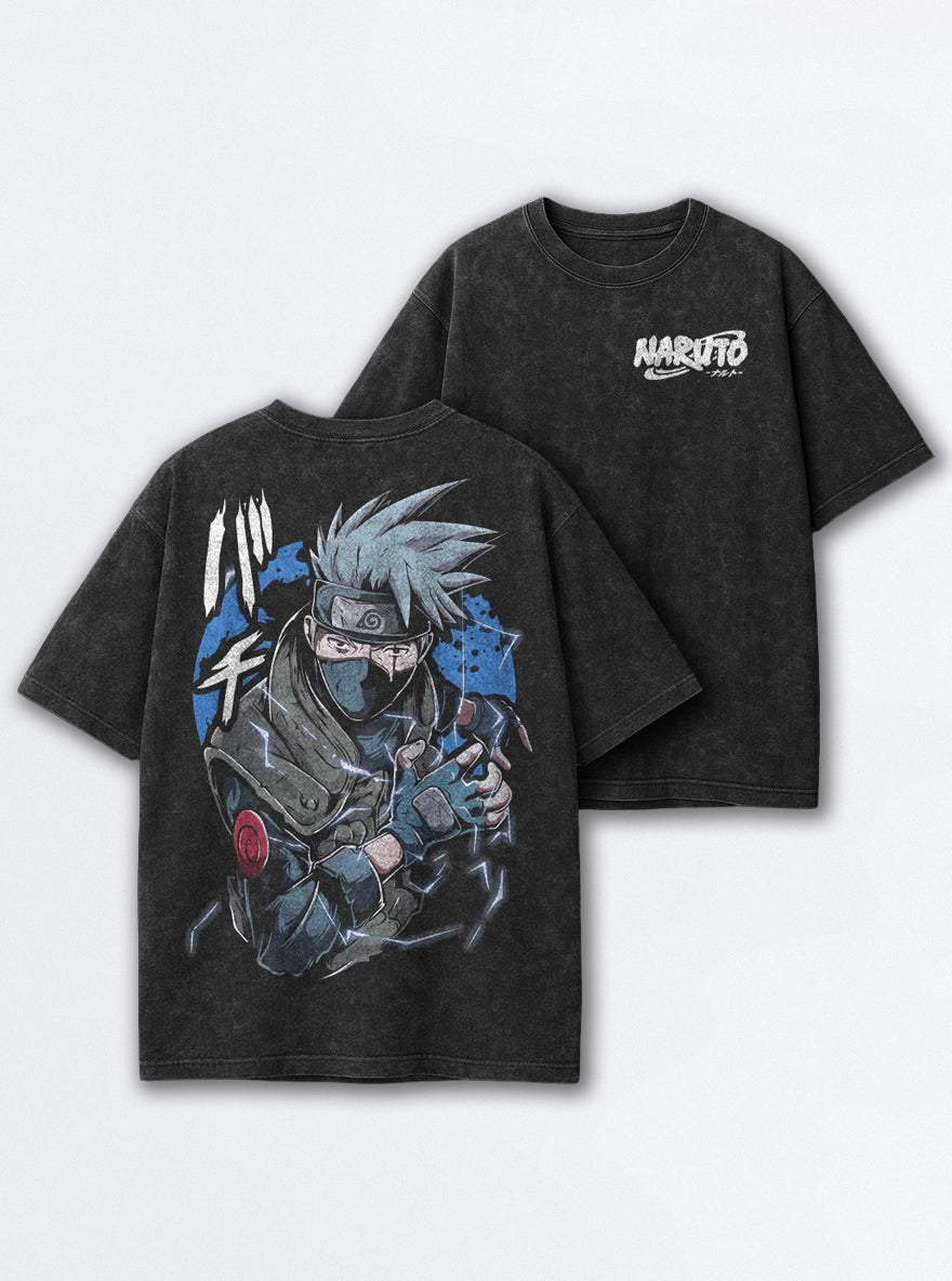 Kakashi Chidori – T-Shirt – mockup | Naruto