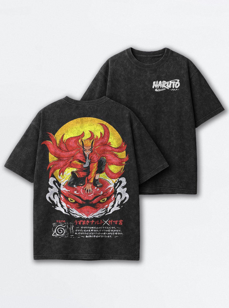 Naruto Toad Summon – T-Shirt – mockup | Naruto