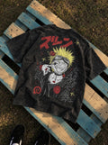 Naruto Taunt – T-Shirt – flat-lay | Naruto