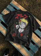 Naruto Taunt – T-Shirt – flat-lay | Naruto