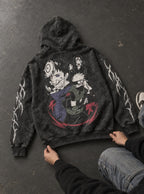 Obito & Kakashi – Hoodie – flat-lay | Naruto
