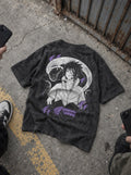 Sasuke Curse Mark – T-Shirt – flat-lay | Naruto