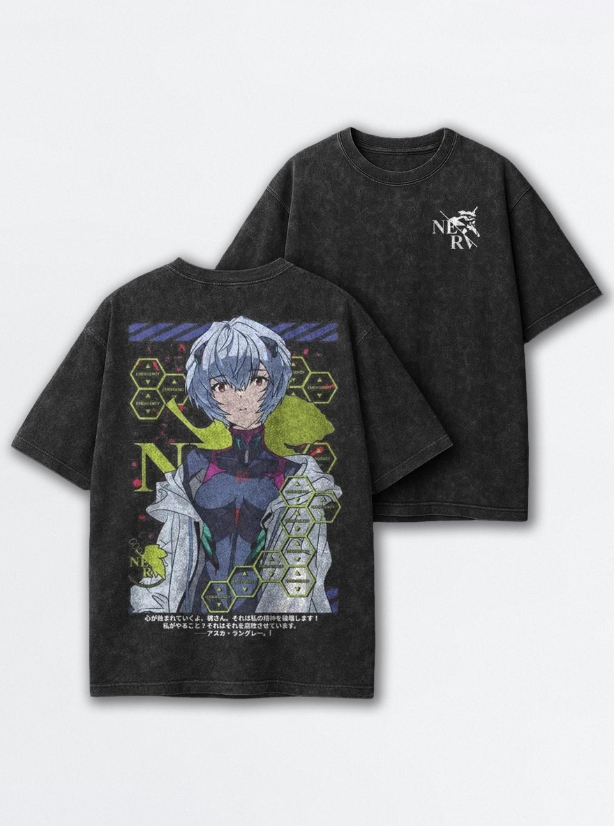 Rei Plugsuit – T-Shirt – mockup | Neon Genesis Evangelion