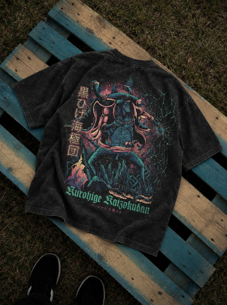 Blackbeard Pirates – T-Shirt – flat-lay | One Piece