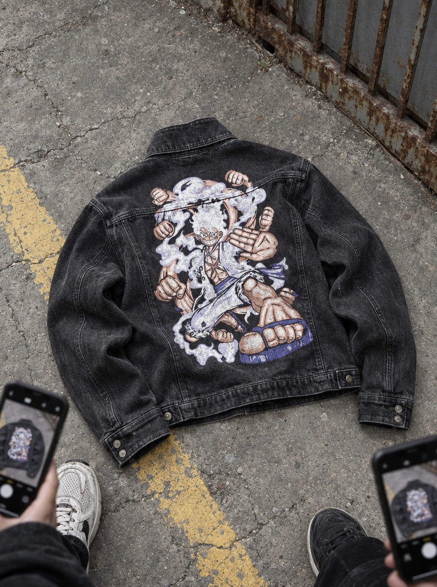 Rogue Jacket – Gear 5 Barrage – flat-lay | One Piece