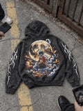 Luffy Full Moon – Hoodie – flat-lay | One Piece