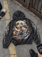 Luffy Full Moon – Hoodie – flat-lay | One Piece