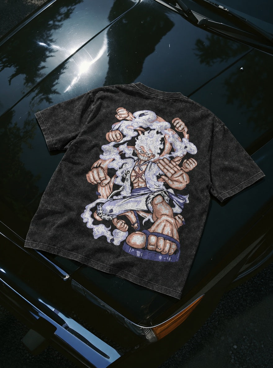 Gear 5 Barrage – T-Shirt – flat-lay | One Piece
