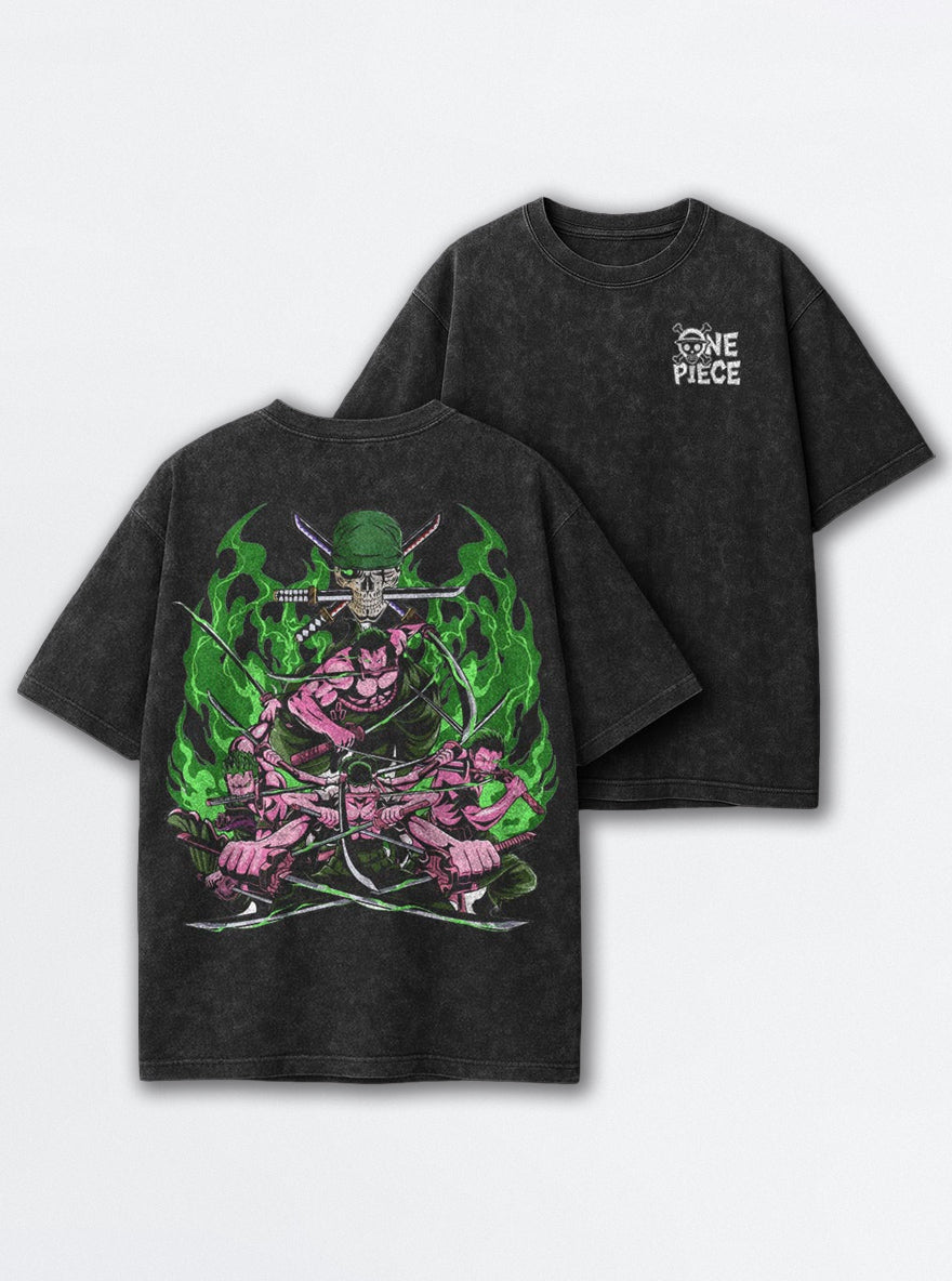 Zoro Asura – T-Shirt – mockup | One Piece
